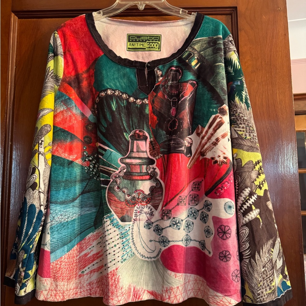 Custo Barcelona Multicolor Graphic Top